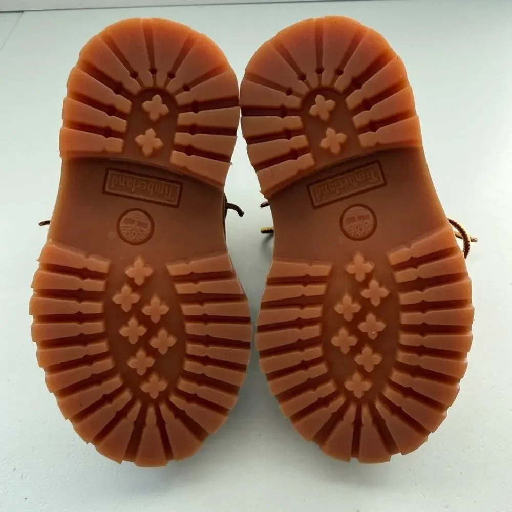 Timberland Toddler 12809 Classic Waterproof 6-Inch Wheat Leather Boots Size 6